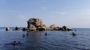 Крабий остров в Судаке / Набережная в Судаке / Уличные музыканты / Отдых в Крыму / Море / Музыка