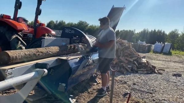 ДРОВОКОЛЬНО-ПИЛЬНЫЙ СТАНОК Tajfun RCA 400 JOY