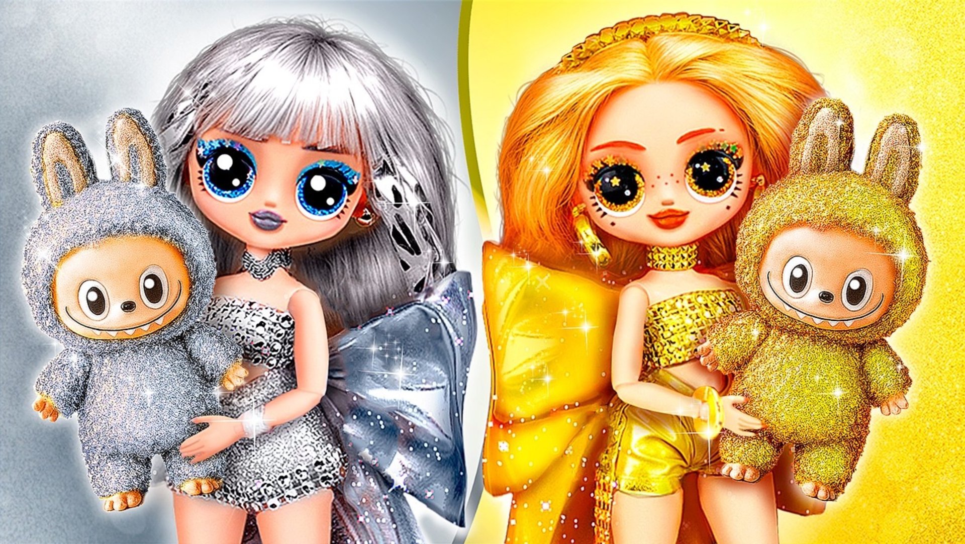 Золотая и Серебряная Куклы ЛОЛ растут! Поделки Лабуба для кукол ЛОЛ смотреть онлайн