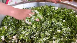 Кутабы со свежей зеленью Азербайджанская Кухня Деревенская Кухня  Рецепты