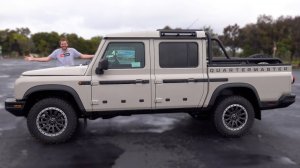 Ineos Grenadier Quartermaster 2025 года, это пикап для работы стоимостью $90,000