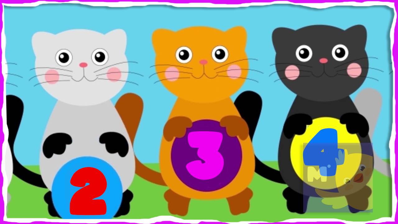 Мультики для малышей. Песня с цифрами | Детские песенки | Учим цифры. Развивающие мультики смотреть онлайн