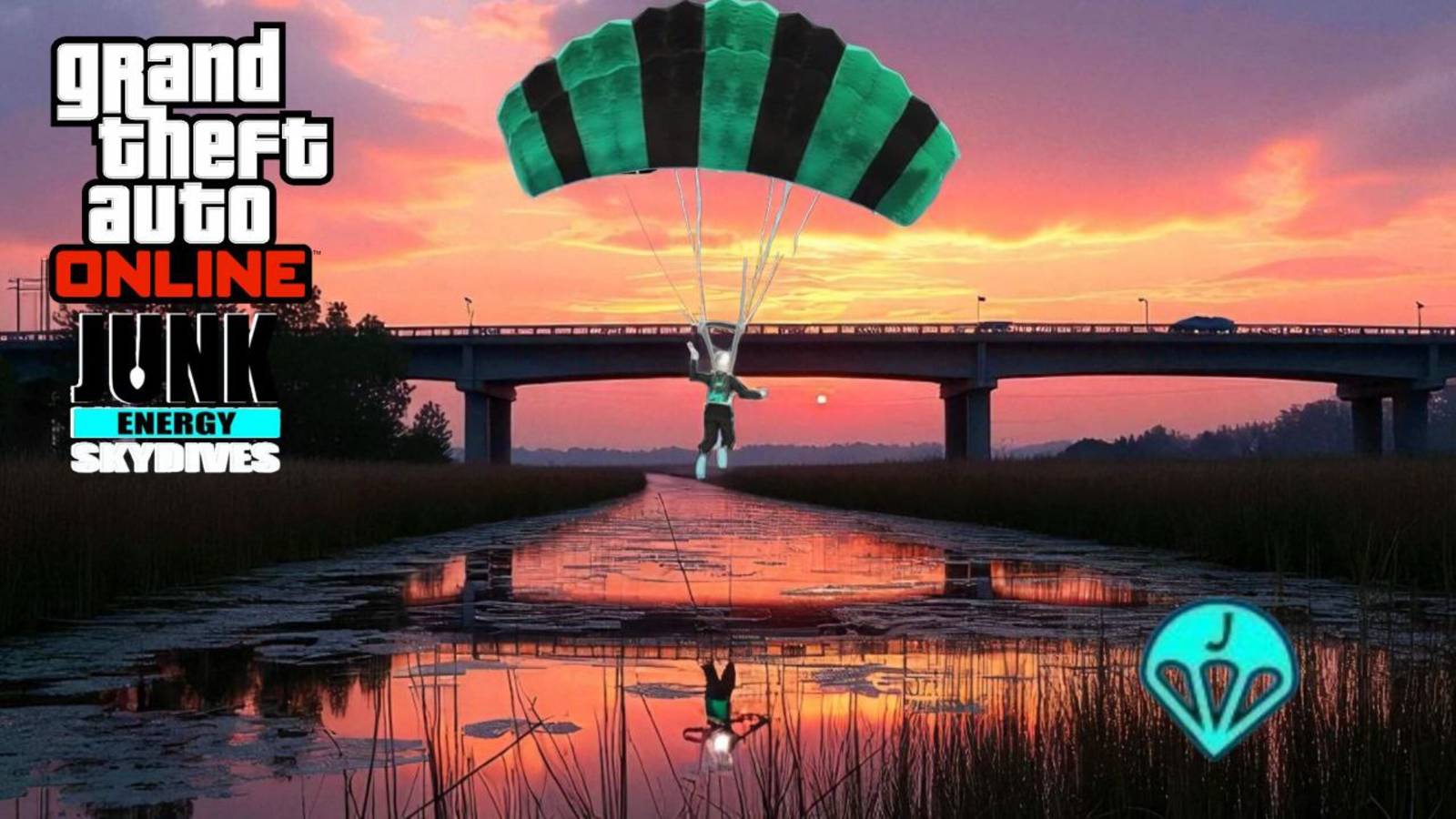Прыжки Junk Energy Река Занкуда в GTA Online смотреть онлайн