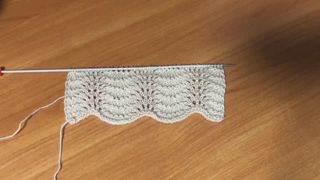 Просто красиво и несложно. Вяжем узор спицами смотреть онлайн