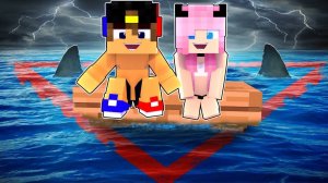 БЕРМУДСКИЙ ТРЕУГОЛЬНИК ВЫЖИВАНИЕ В ОКЕАНЕ в МАЙНКРАФТ ! НУБ И ПРО ВИДЕО ТРОЛЛИНГ MINECRAFT Евгенбро