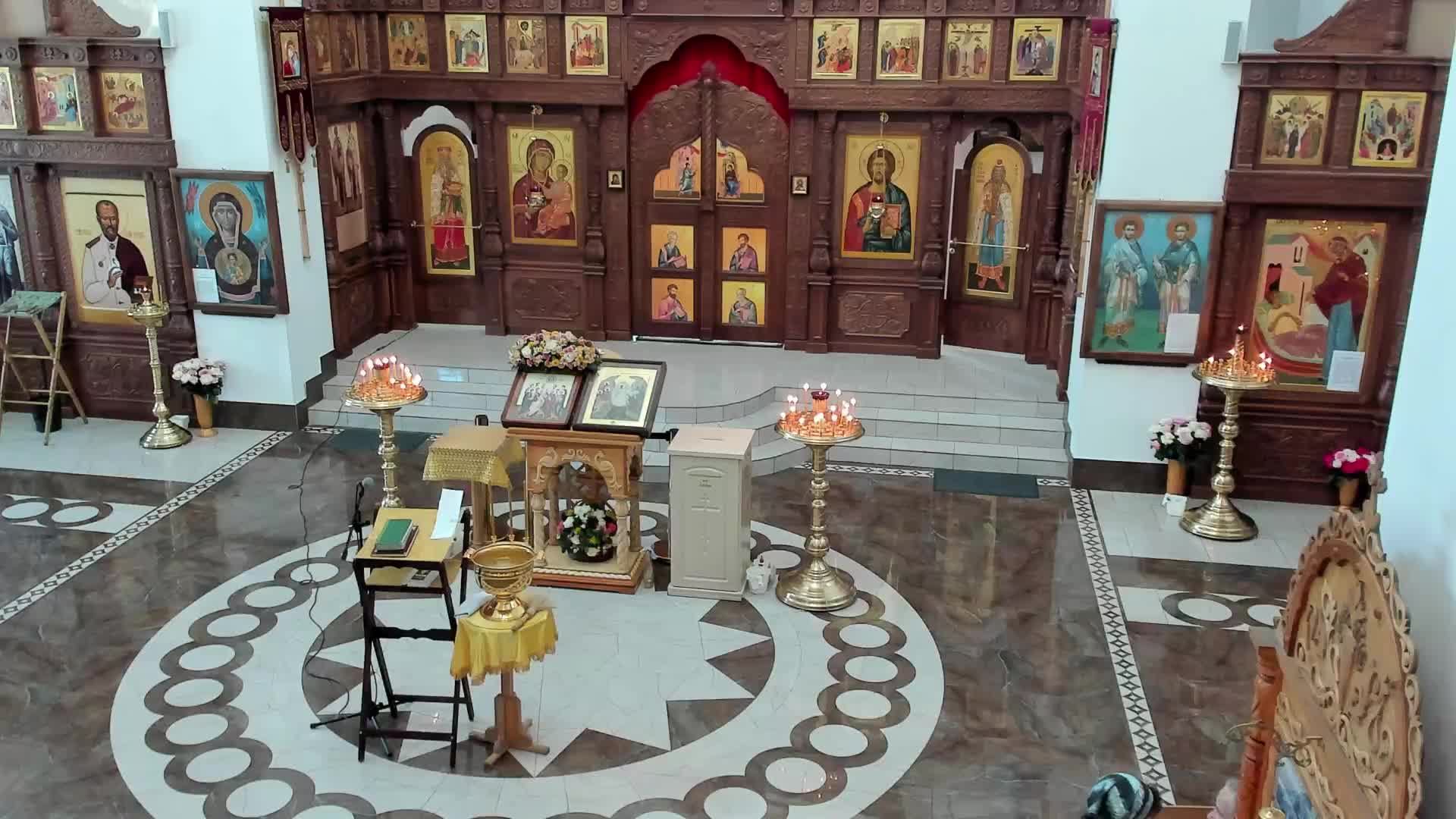 Богослужение в храме Космы и Дамиана 13.07.2025г. смотреть онлайн