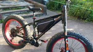 Проект 3.0-3.1 - Двухподвесный фэтбайк 5.05 на кареточном моторе