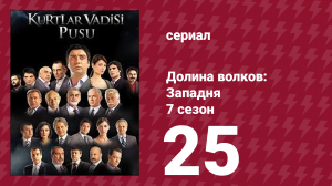 Долина волков: Западня 7 сезон 25 серия (сериал, 2009)