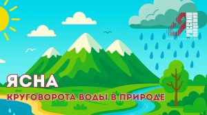 Построение схемы любого процесса на примере Ясны круговорота воды в природе - фрагмент курса "Ясна"