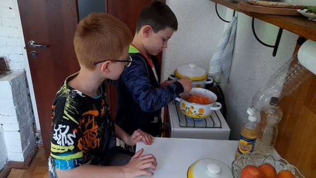 Готовим морковные котлеты на садже!!!