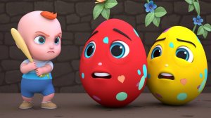 Что в яйце-сюрпризе? | Учим английский для детей для детей | Малыш Лео мультик для детей