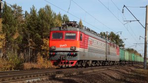 ВЛ80ТК, ДГКу, ЭР9Т и другой подвижной состав. Старая и новая техника на перегоне Вихоревка-Моргудон