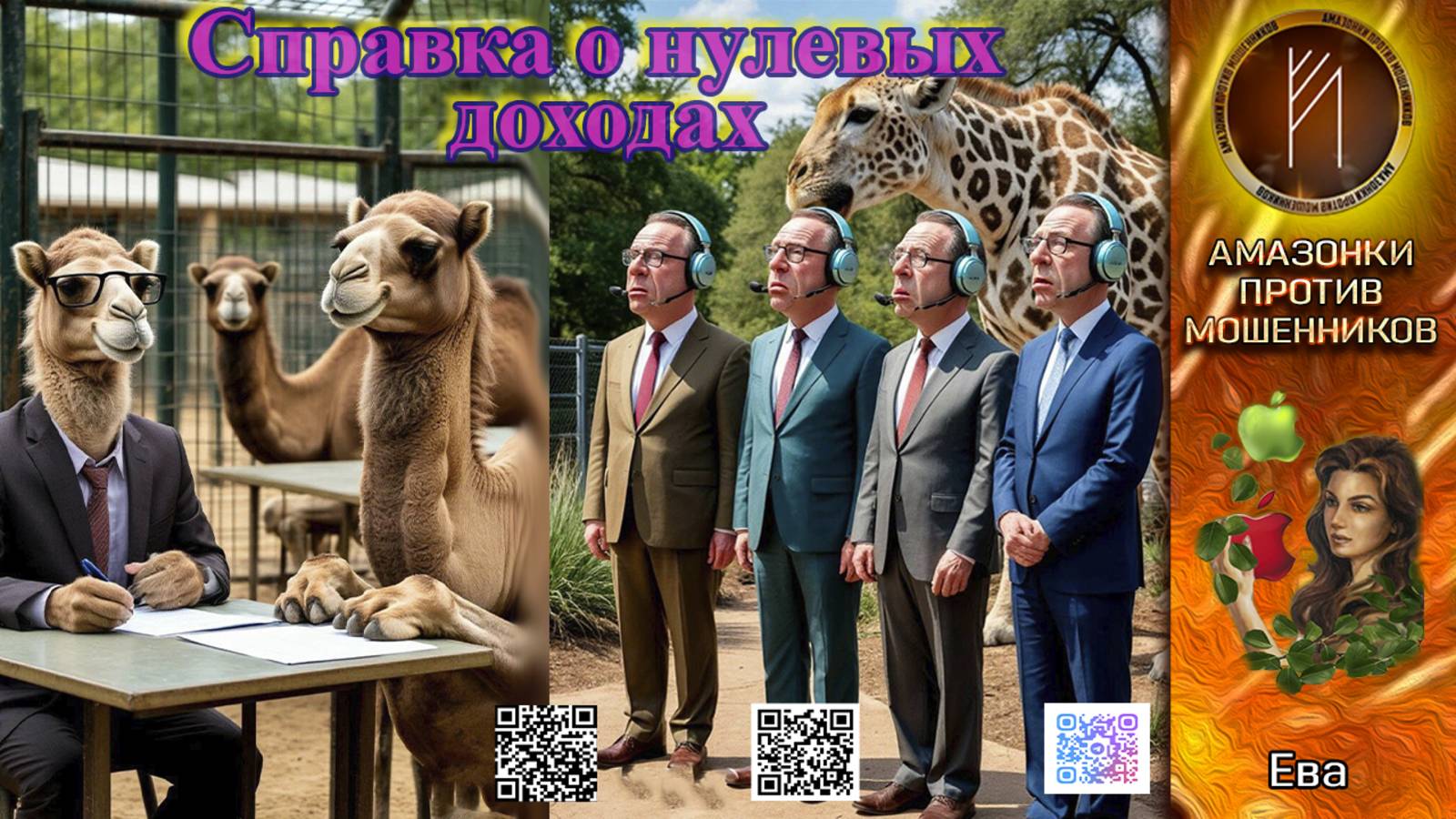 ЕВА. Новый порядок выдачи справок для налоговой инспекции. Телефонное мошенничество