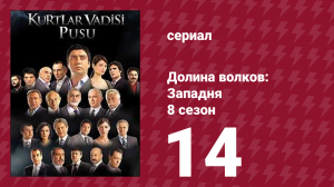 Долина волков: Западня 8 сезон 14 серия (сериал, 2010)