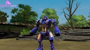 бои роботов майдас из живой стали и нойзибой