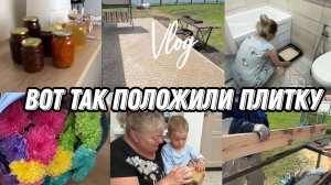 VLOG: Наш ПОГРЕБ/Наварили ВАРЕНЬЯ/Кот ВОРИШКА/Годовщина СВАДЬБЫ/РАСХЛАМЛЕНИЕ ванной