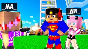 СТАЛИ ТЕЛОХРАНИТЕЛЯМИ СУПЕРГЕРОЯМИ на 24 Часа в Майнкрафт ДЕВУШКА НУБ И ПРО ВИДЕО ТРОЛЛИНГ MINECRAFT
