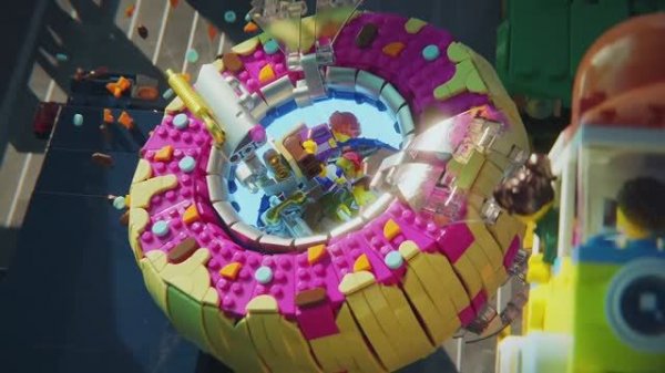 Маленькие ручки - большие творения LEGO