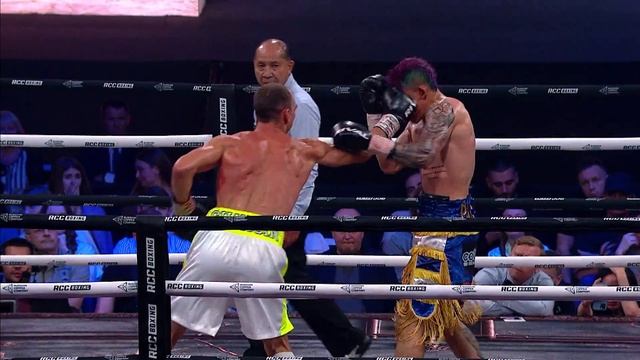 Кровавый бой! Павел Силягин vs Пабло Корсо. Бой за титул WBA Gold смотреть онлайн
