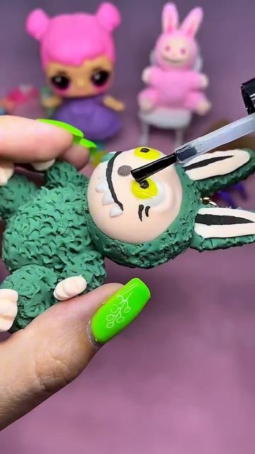 Лабубу брелок поделка смотреть онлайн