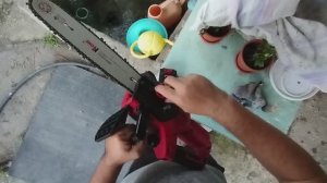 Аккумуляторная цепная пила(12 дюйм)