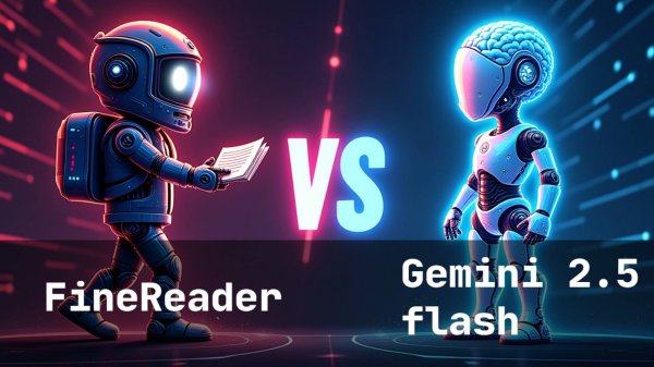 Распознавание документов: сравнение Gemini AI и FineReader для 1С | ИИ для бизнеса