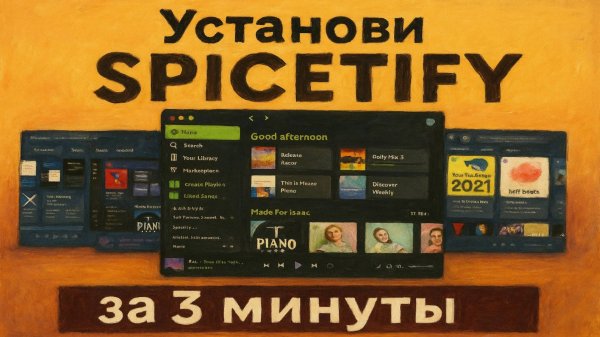 Установка взломанного Spotify за 219 секунд | Бесплатно и без рекламы