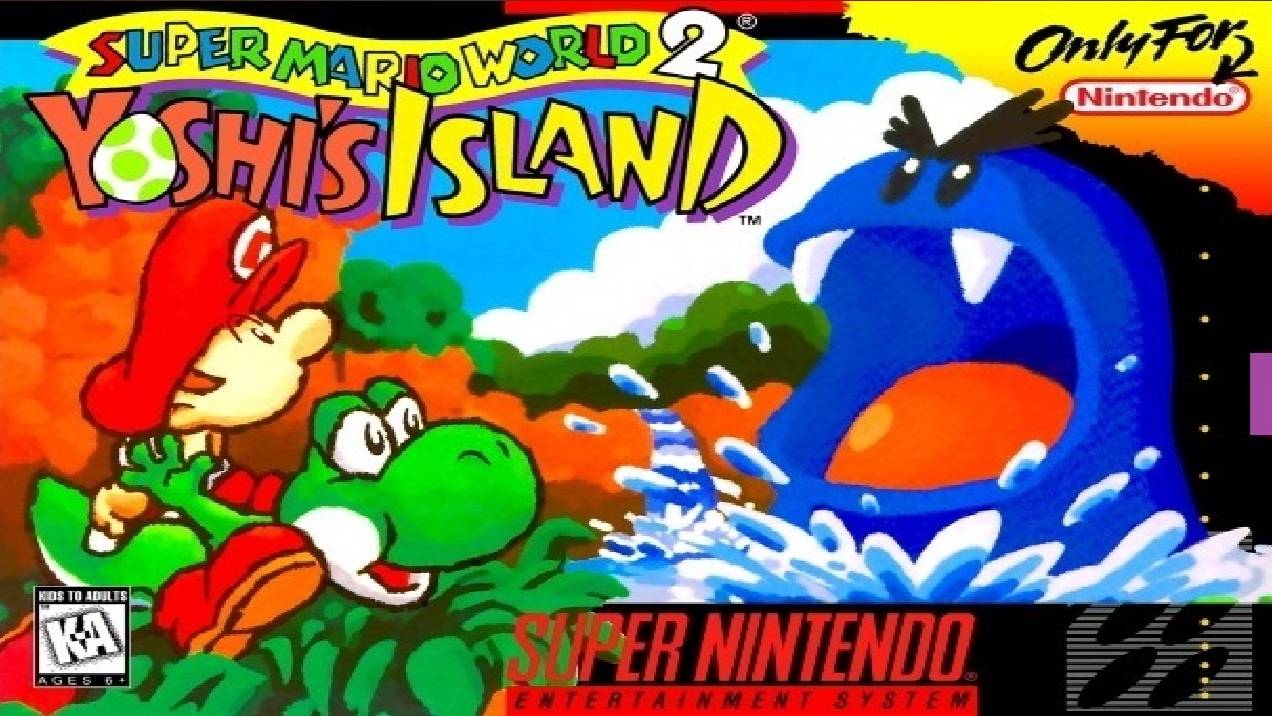 Super Mario World 2 - Yoshi's Island (SNES) Полное прохождение смотреть онлайн