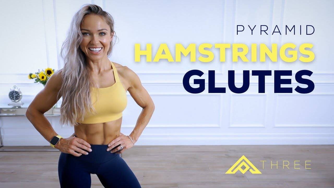 Caroline Girvan - GLUTES & HAMSTRING WORKOUT - Lower Body | Pyramid Series Day 3 смотреть онлайн