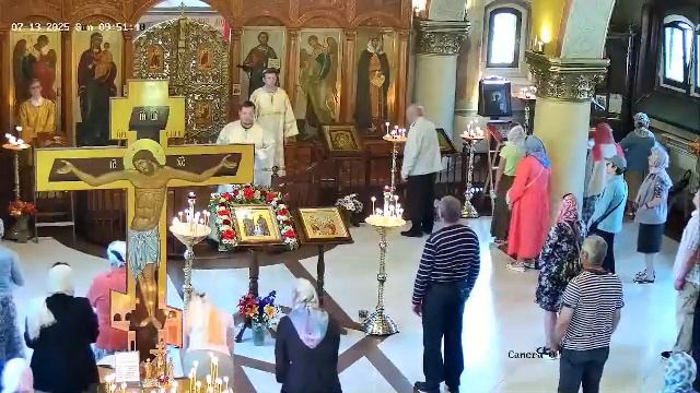 Божественная литургия. 12.07.2025 в 9-00. смотреть онлайн