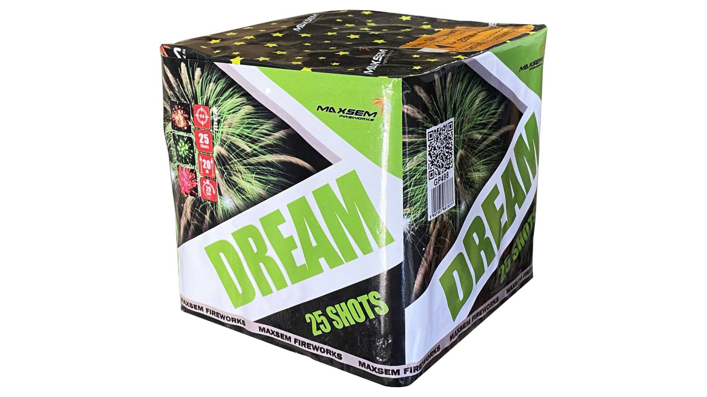 GP498 Салют "DREAM" (0,8" х 25 залпов) "Maxsem" смотреть онлайн