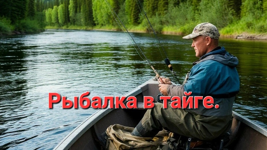 РЫБАЛКА В ТАЙГЕ С НОЧЕВКОЙ. ЧАСТЬ1. смотреть онлайн