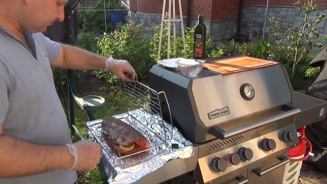 МОРСКАЯ ФОРЕЛЬ ЦЕЛИКОМ В ГАЗОВОМ ГРИЛЕ PRIMELINER!) ВСЕ БУДУТ ПРОСИТЬ ЕЩЕ!) смотреть онлайн