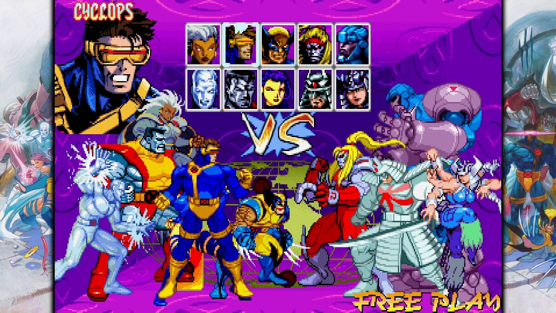 Прохождение X-Men: Children of the Atom за CYCLOPS