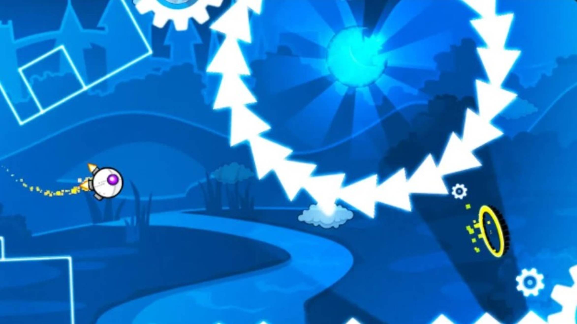 Уровень Rise Up от Astraa / Geometry Dash 2.2 смотреть онлайн