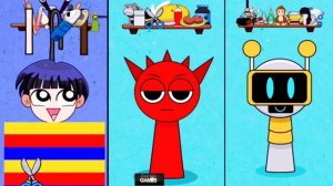 игра СПРУНКИ! музыкальные игра СПРУНКИ! Sprunki incredibox music!