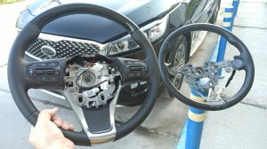 Замена руля в KIA SORENTO (UM) PRIME