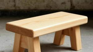 Скамейка. Из готовой доски.