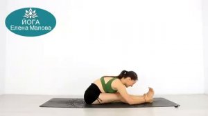 ЙОГА ДЛЯ НАЧИНАЮЩИХ 55 мин День 4 Уровень А - Йога Елена Малова