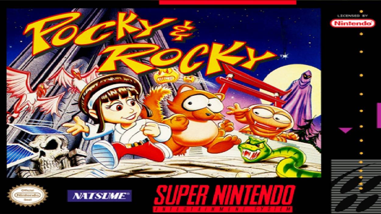 Pocky & Rocky (SNES) Полное прохождение смотреть онлайн