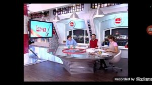 Начало и конец программы «Утро на 5»(5 канал,15.02.2013)