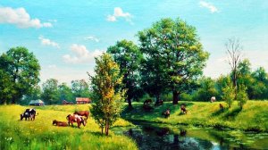 Пейзажи и натюрморты художника Ивана Харченко