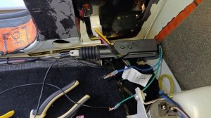 Установка эл.привода ЦЗ замка двери багажника Нива Легенд 2024