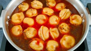 Суп с пельменями. Просто и очень вкусно