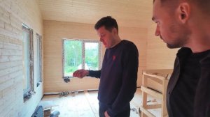 Построил свой небольшой  дом за месяц -  (часть 2 из 2)