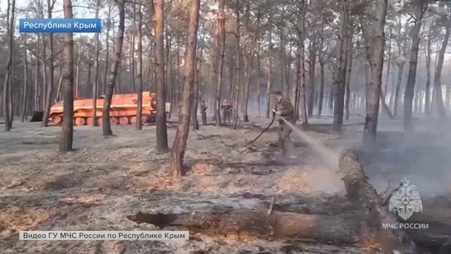 Первый канал, 13 июля 2025, Природные пожары в Крыму смотреть онлайн