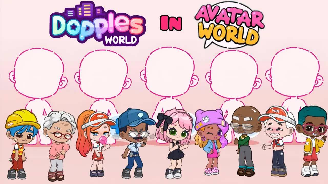 Магия Dopples World в Avatar World ✨
