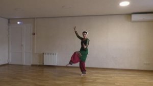 Бxаал Чандра | Шив Ванданав | Стиль Катхак | МАРИНА БРЯНОВА | Экзамен 4-го курса