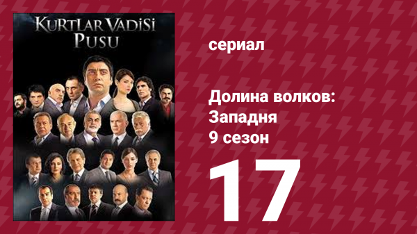 Долина волков: Западня 9 сезон 17 серия (сериал, 2010)