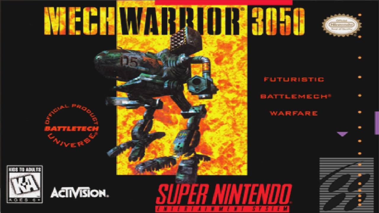 MechWarrior 3050 (SNES) Полное прохождение смотреть онлайн